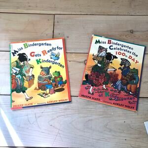 Miss Bindergarten Book Bundle 2 Books